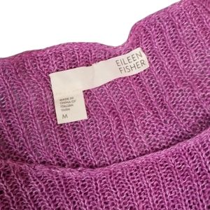 100% Linen Eileen Fisher Knit Sweater
